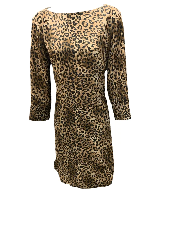 Sweet and simple dresses for women -Belle Badgley Mischka Women's Dress Gold 8