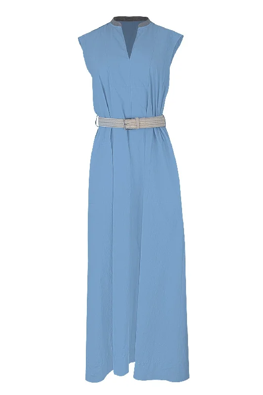 Dresses for family celebrations -Sleeveless Maxi Dress