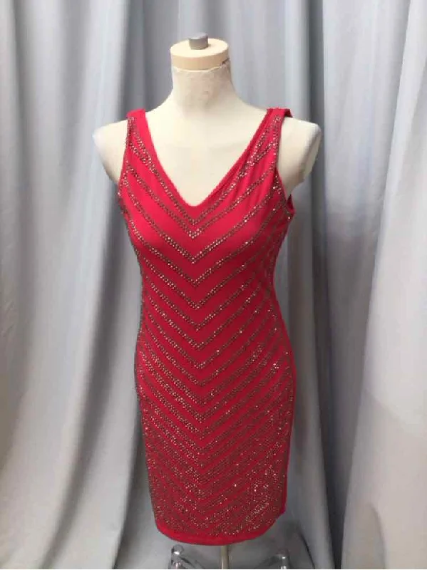 Formal dress with pockets -CARMEN MARC VALV0 SIZE MEDIUM Ladies DRESS