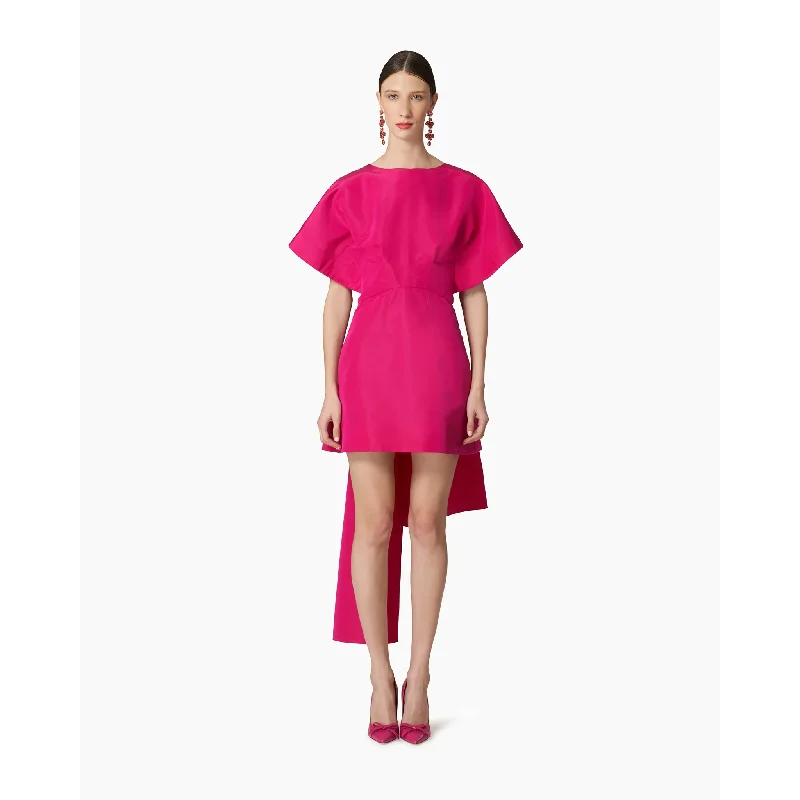 Dress outfits for women -Wide Structured A-Line Mini Dress | Berry