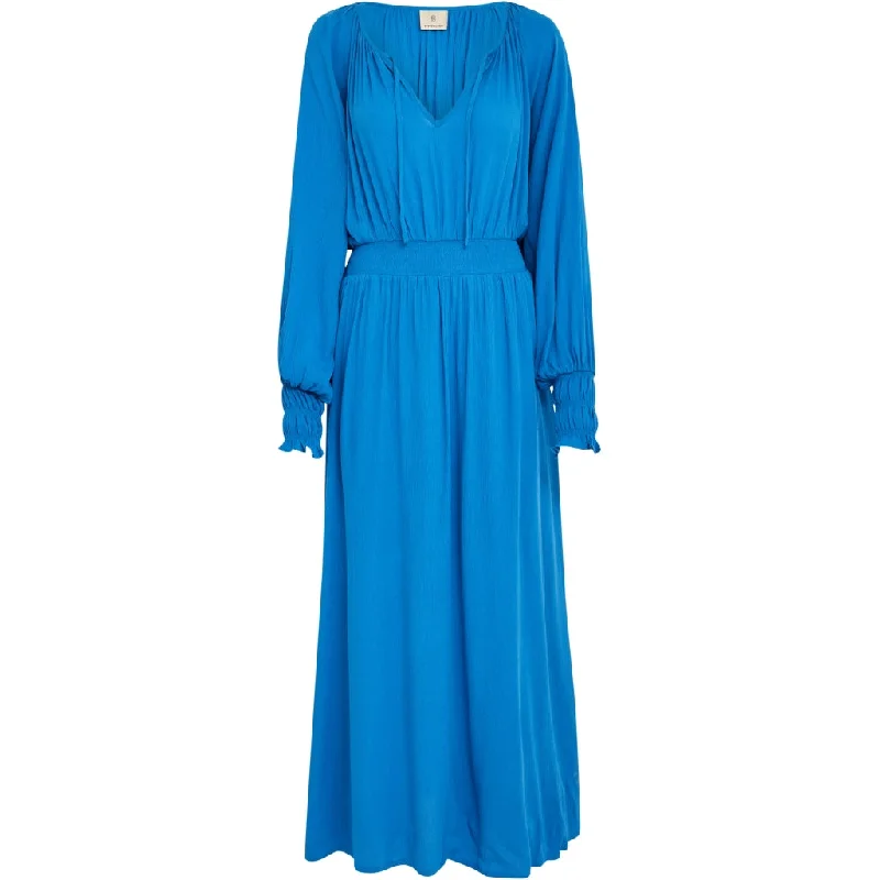 Vintage lace dresses -Danea Maxi Dress - Marina Blue