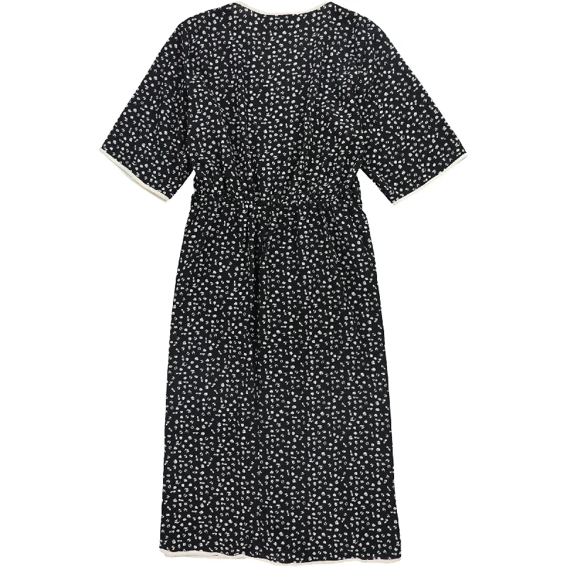 Casual day dresses -Fox & Royal Womens Contrast Trim Midi Wrap Dress