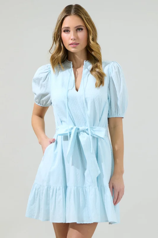 Casual sundresses for women -Haisley Clara Shift Mini Dress