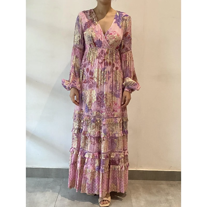 Designer casual dresses -Hemant And Nandita Long Dress-V8