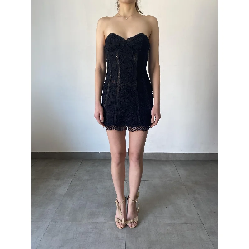 Dresses with silk fabric -Paris Short Dress