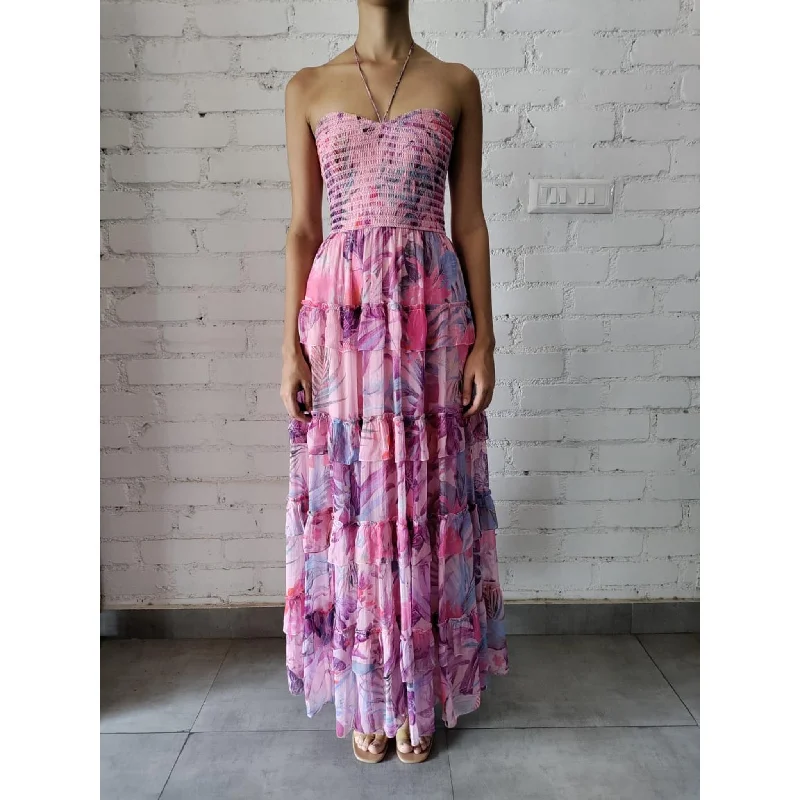 Dresses for brunch with friends -Zazu Long Dress