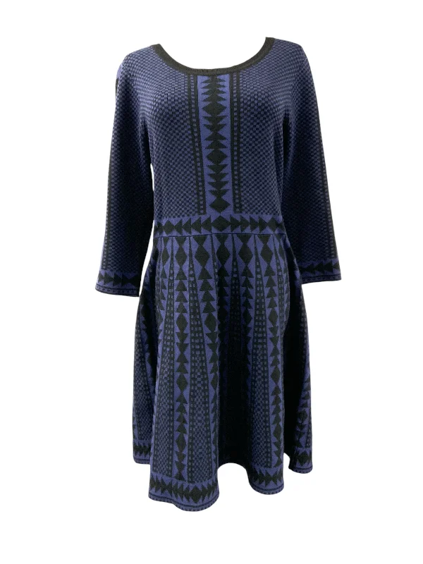 Cute dresses for summer -Nina Leonard Women's Dress Blue