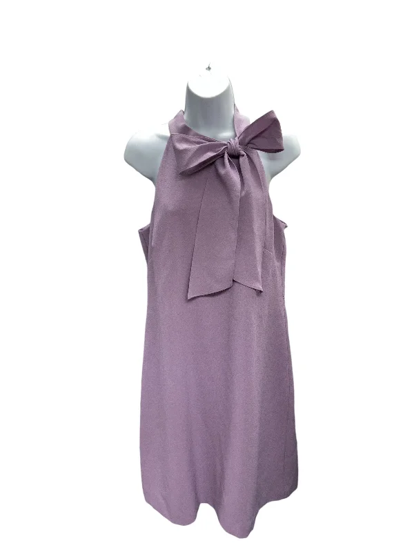 Dress with ruffles on sleeves -NWT Vince Camuto Women's Dress Lilac 12