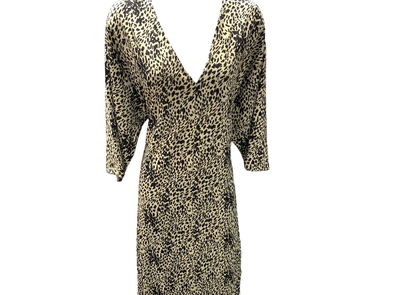 Plus size cocktail dresses -NWT Zara Women's Dress Beige M