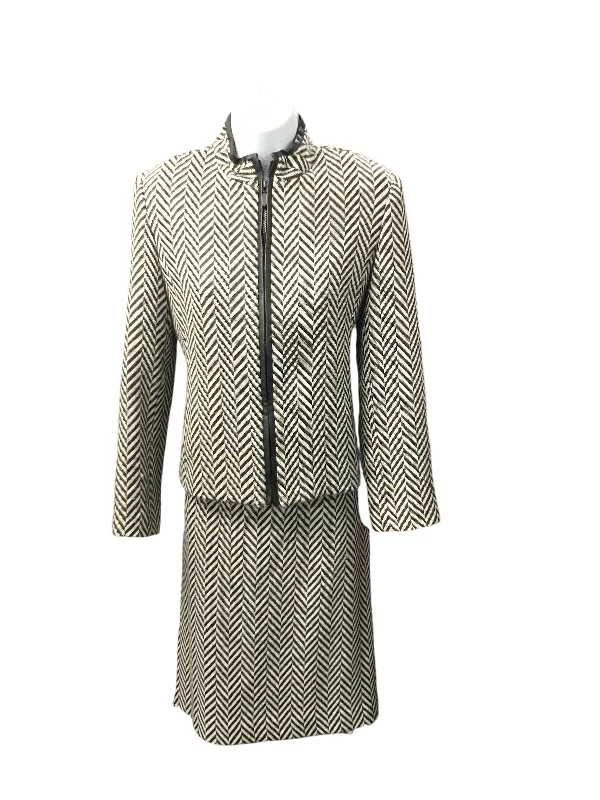 Casual dresses with print -Oscar Oscar de la Renta Women's Wool Suit 4