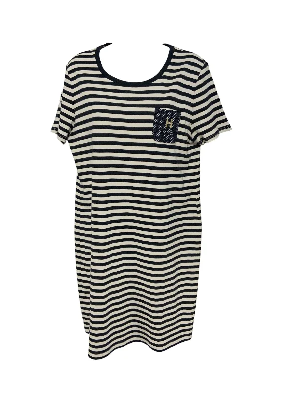 Dresses for early fall events -Tommy Hilfiger Women's Dress Navy XL