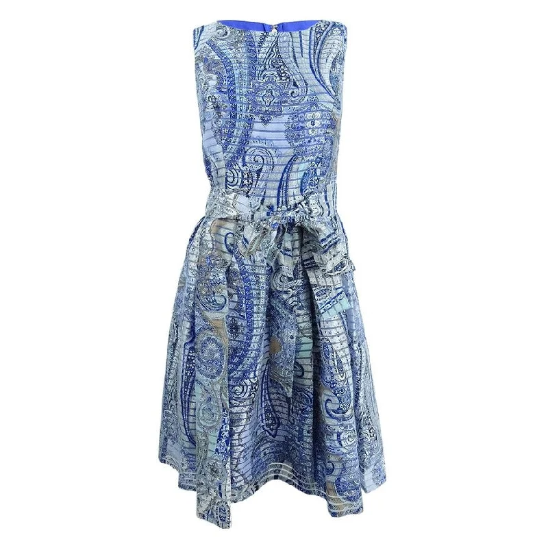 Colorful summer dresses -Tommy Hilfiger Women's Paisley Fit & Flare Dress