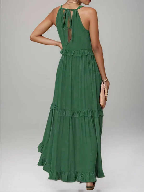 Dresses for winter celebrations -Kailee Cotton Maxi Dress